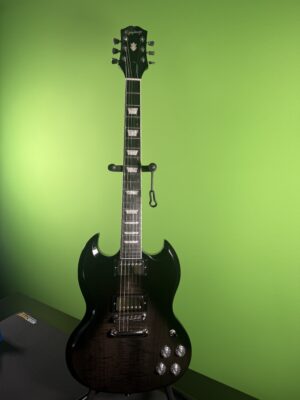 Epiphone SG Modern Figured in Trans Black Fade (Used - Perfect Condition - Best Offer)